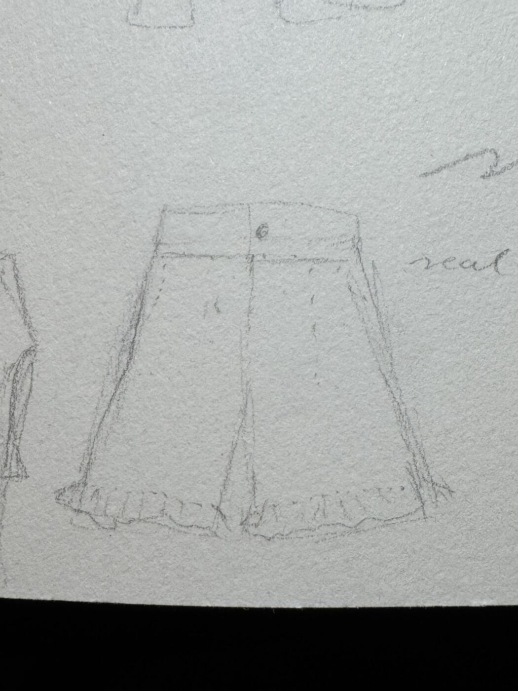 Skirts sketch 09