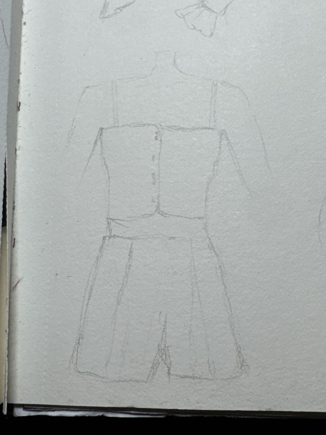 Trousers sketch 17