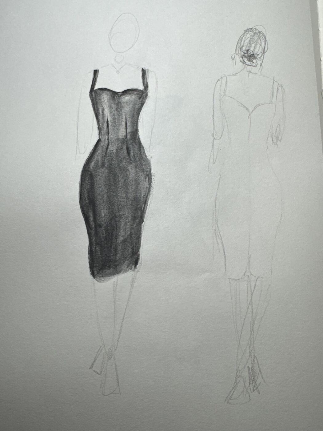 Gowns sketch 12